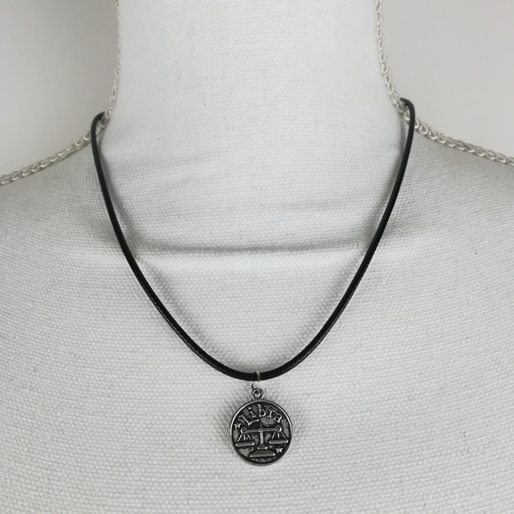 Jewelry - Libra zodiac necklace astrology sign